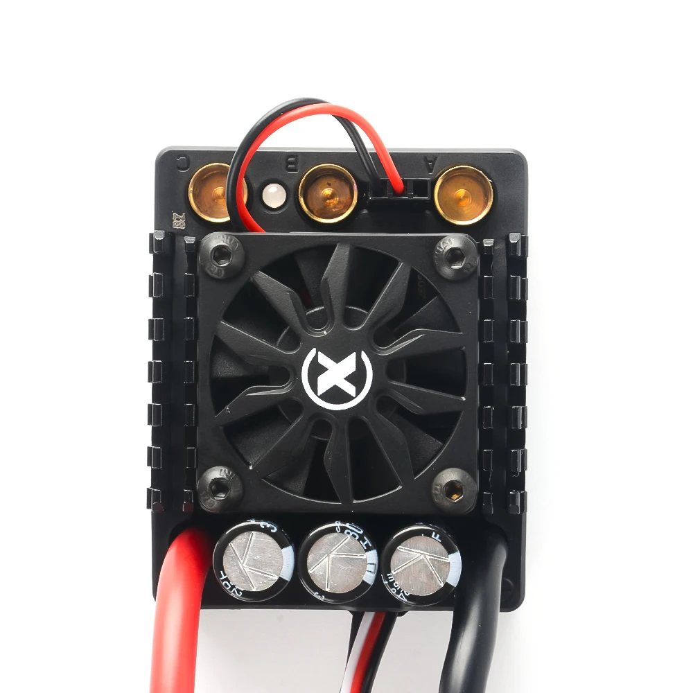 XC-ESC C8 160A Brushless ESC Support 3S~6S Lipo Battery For 1/7 1/8 RC Model Car Desert Truck Monster Truck Buggy Accessories