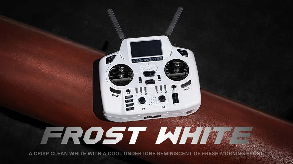 Radiomaster GX12 Crush 1000HZ 3D Digital CNC Hall Gimbal Dual Band Antenna Emini XROSSBAND EXpressLRS Radio Controller
