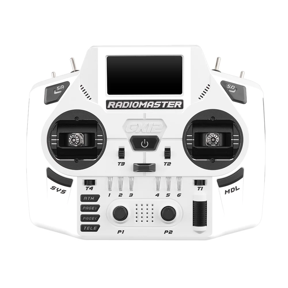 Radiomaster GX12 Crush 1000HZ 3D Digital CNC Hall Gimbal Dual Band Antenna Emini XROSSBAND EXpressLRS Radio Controller