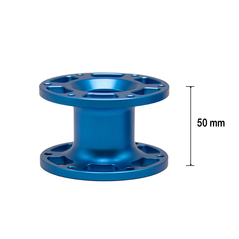 Simube Steering Wheel Spacers With 70 mm Bolt Pattern, Featuring CNC Machining and Anodized