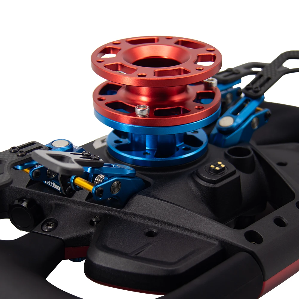 Simube Steering Wheel Spacers With 70 mm Bolt Pattern, Featuring CNC Machining and Anodized