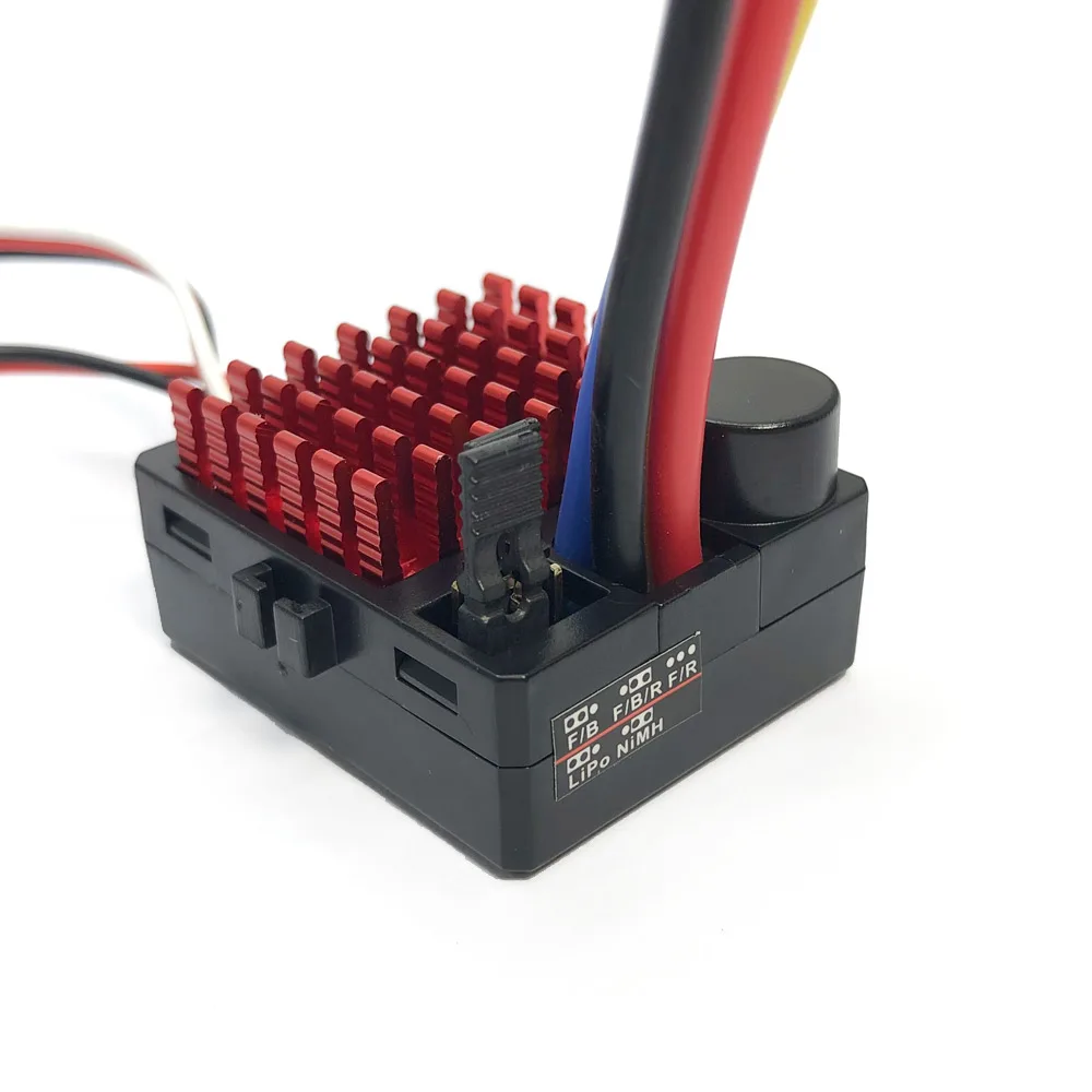 SURPASS HOBBY Combo 540 Brushed Motor 13T 17T 21T 23T 27T 35T 45T 55T 80T with 60A ESC for 1/10 RC Off-road Racing Car Truck