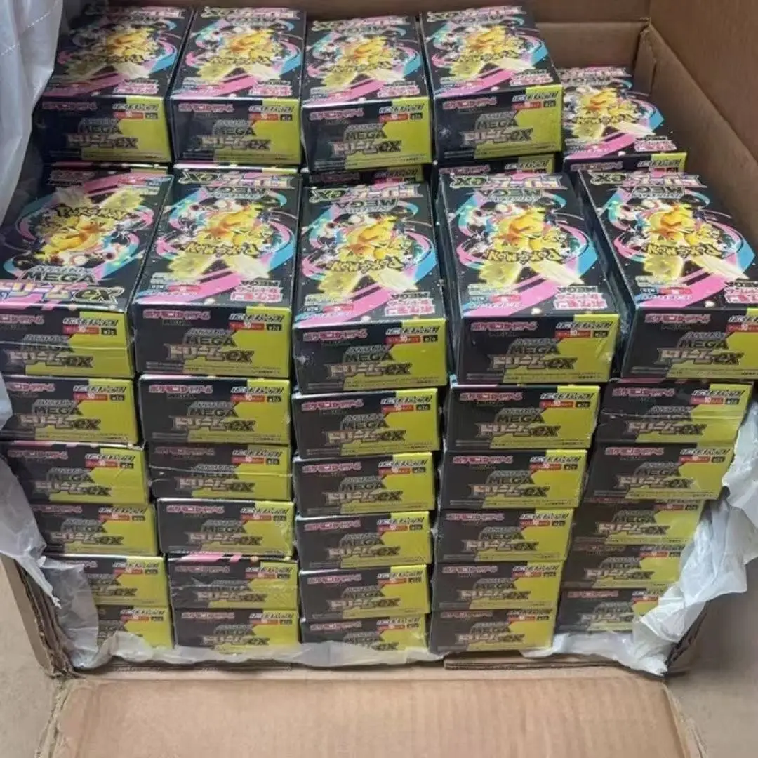 Pkm TCG M2A JP Edition Trading Game Collectible Cards Toy Blind Box MEGA Dream EX Golden Box Booster Pack Game Cards Gift