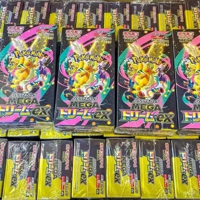 Pkm TCG M2A JP Edition Trading Game Collectible Cards Toy Blind Box MEGA Dream EX Golden Box Booster Pack Game Cards Gift