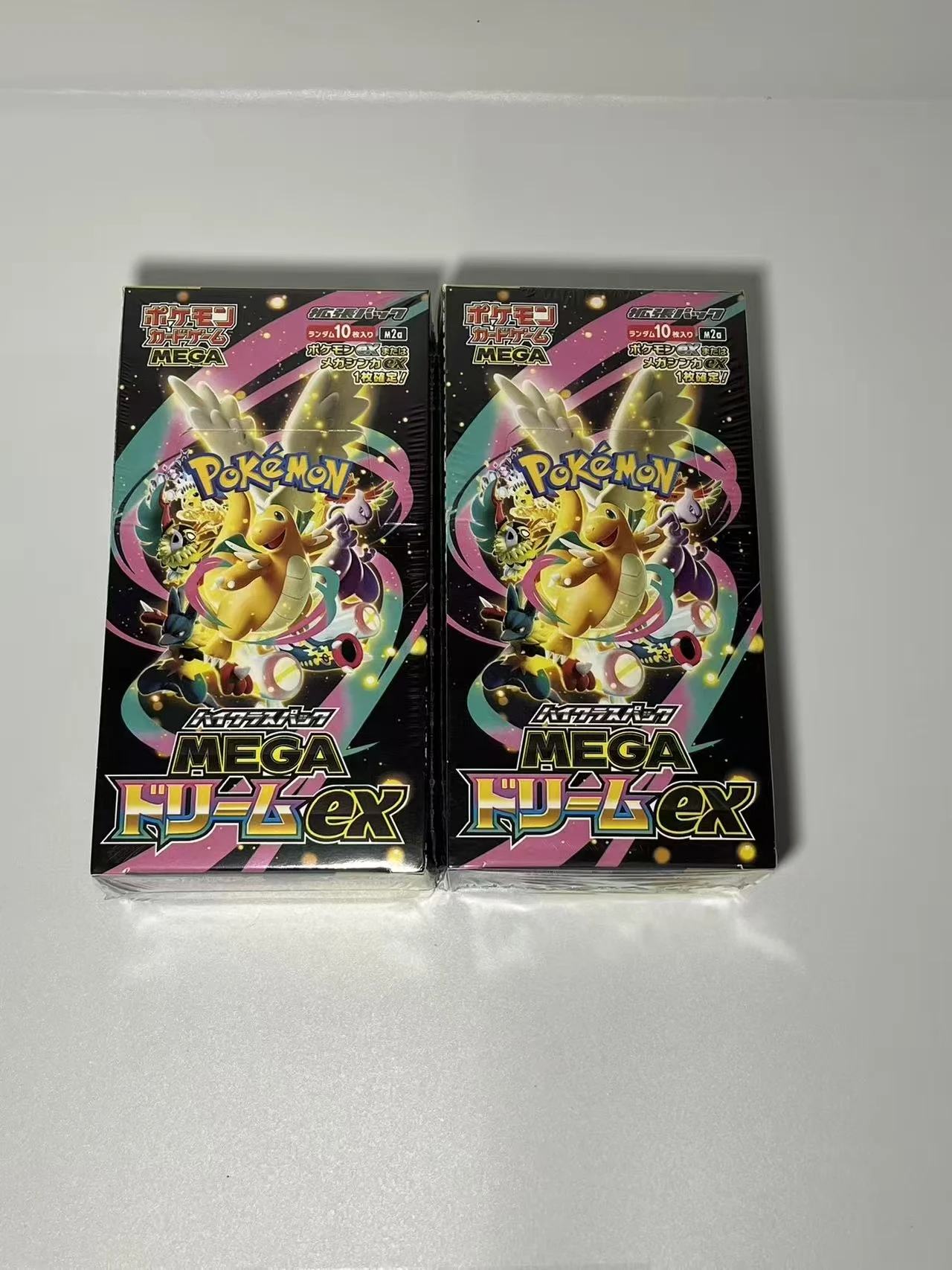 Pkm TCG M2A JP Edition Trading Game Collectible Cards Toy Blind Box MEGA Dream EX Golden Box Booster Pack Game Cards Gift