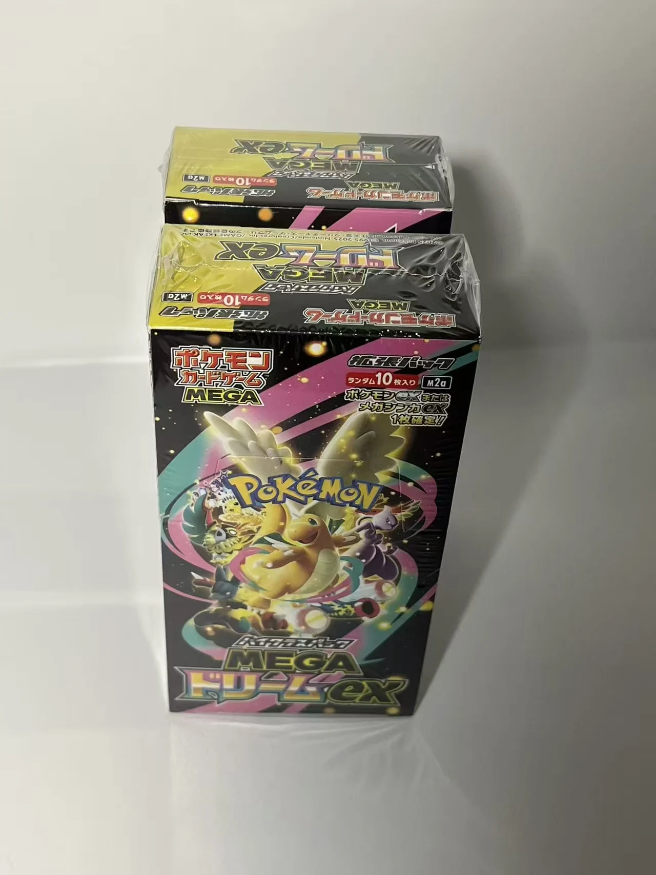 Pkm TCG M2A JP Edition Trading Game Collectible Cards Toy Blind Box MEGA Dream EX Golden Box Booster Pack Game Cards Gift