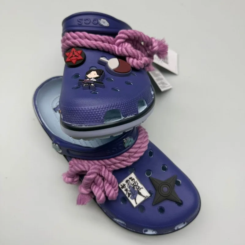 NARUTO Kakashi Itachi Anime Slippers Outdoor Travel Beach Sandals Gift Men Non-Slip Home Shoes Slipper Cartoon Sasuke Cave Shoes