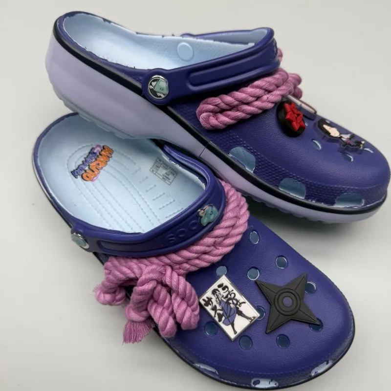 NARUTO Kakashi Itachi Anime Slippers Outdoor Travel Beach Sandals Gift Men Non-Slip Home Shoes Slipper Cartoon Sasuke Cave Shoes