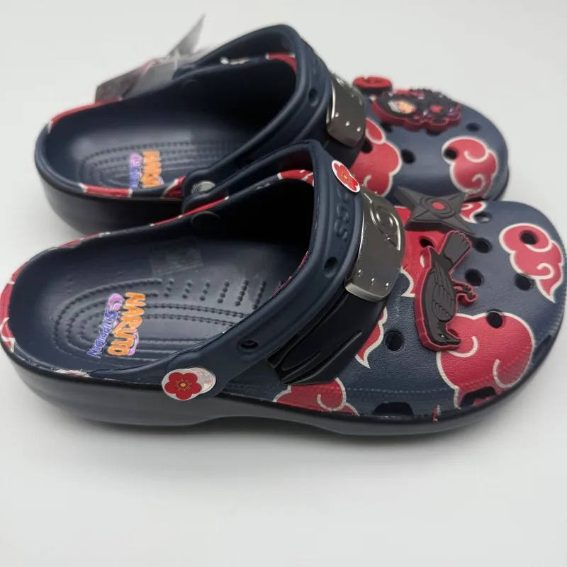 NARUTO Kakashi Itachi Anime Slippers Outdoor Travel Beach Sandals Gift Men Non-Slip Home Shoes Slipper Cartoon Sasuke Cave Shoes
