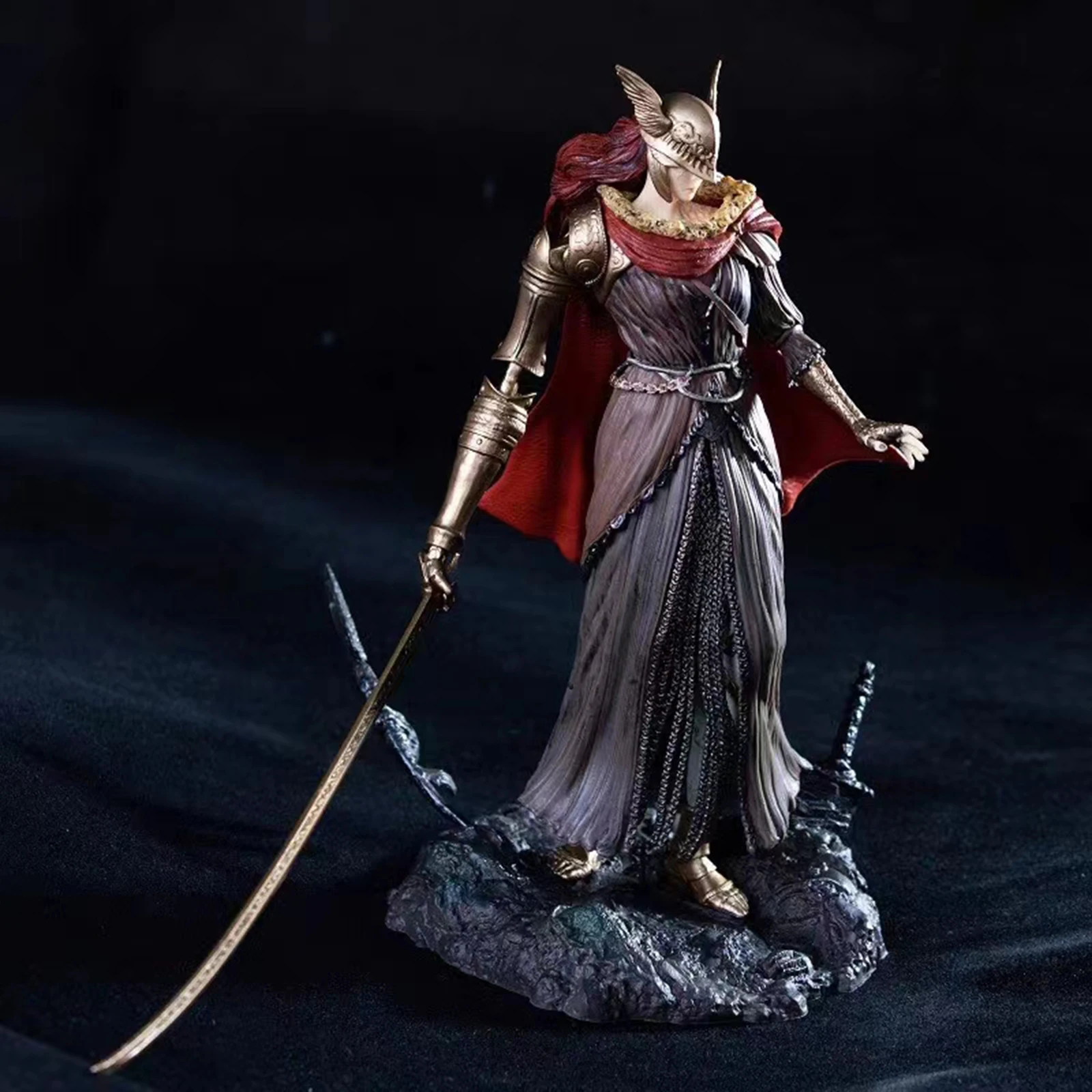 25cm/9.8in Game Elden Ring Figure Malenia Action Figure Collection Statue for Game Fans