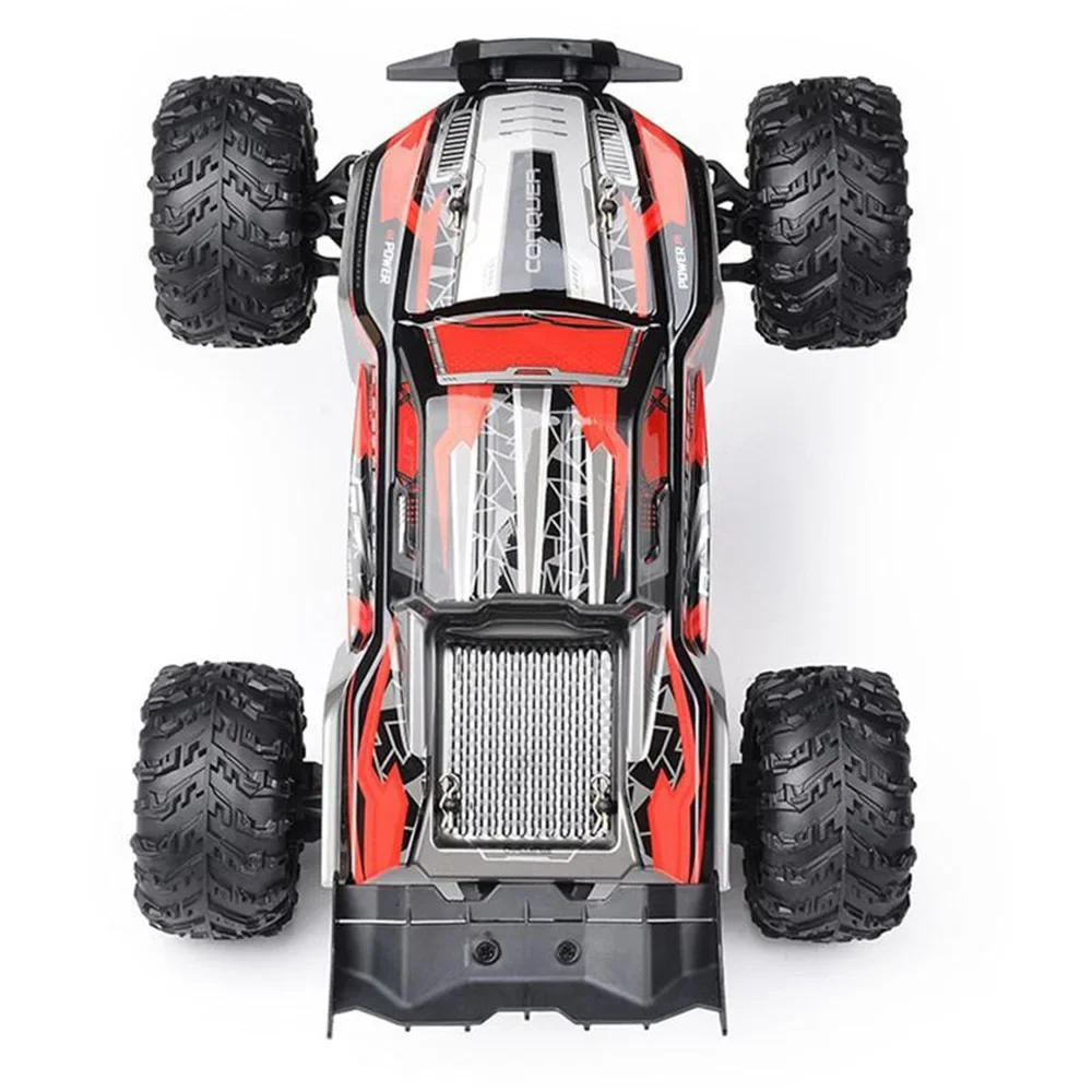 WLtoys 16102 1:16 50KM/H High Speed 4WD RC Car LED Light Remote Control Cars Bigfoot Climbing Car Drift Monster Truck For Kids