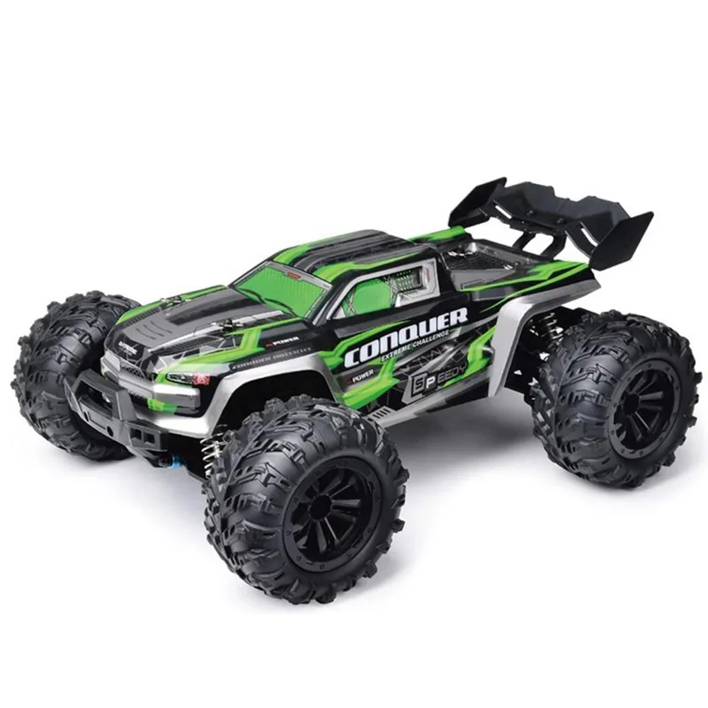 WLtoys 16102 1:16 50KM/H High Speed 4WD RC Car LED Light Remote Control Cars Bigfoot Climbing Car Drift Monster Truck For Kids