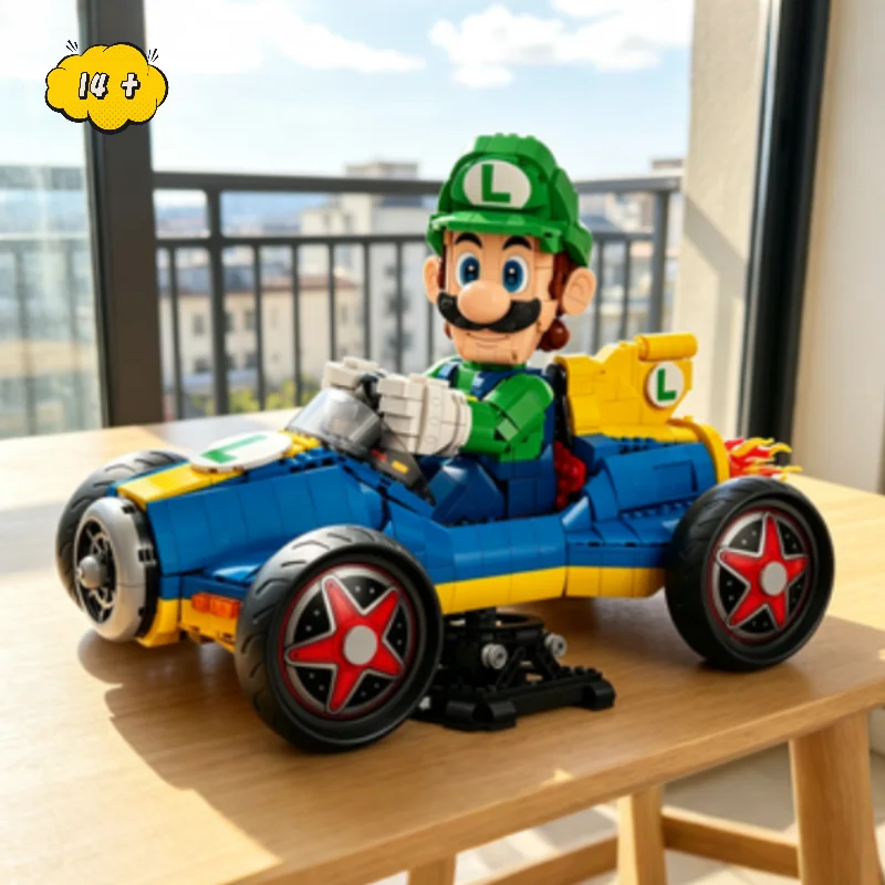 Super Racing Kart Car Creative Building Blocks 2234pcs In Stock Compatible Educational Diy Assembly Model Unique Birthday Gifts