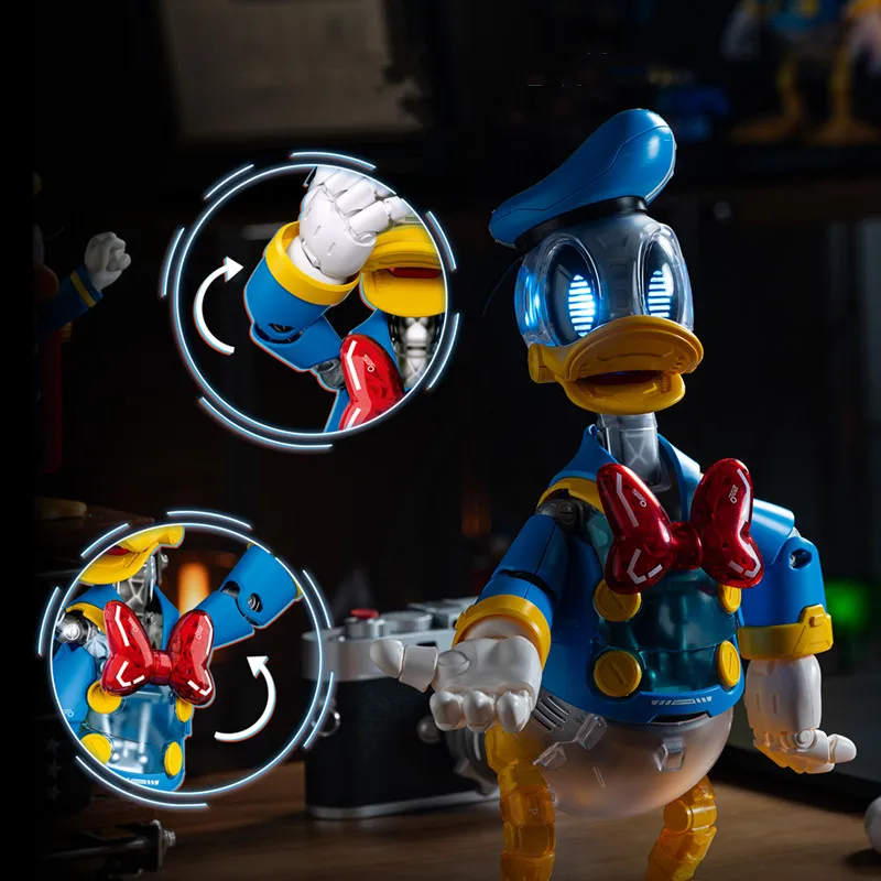 NEW Sluban Pleyerid Mickey Donald Duck Anime Action Figure Model Statue Assembly Toys Desktop Ornament Birthday Gifts