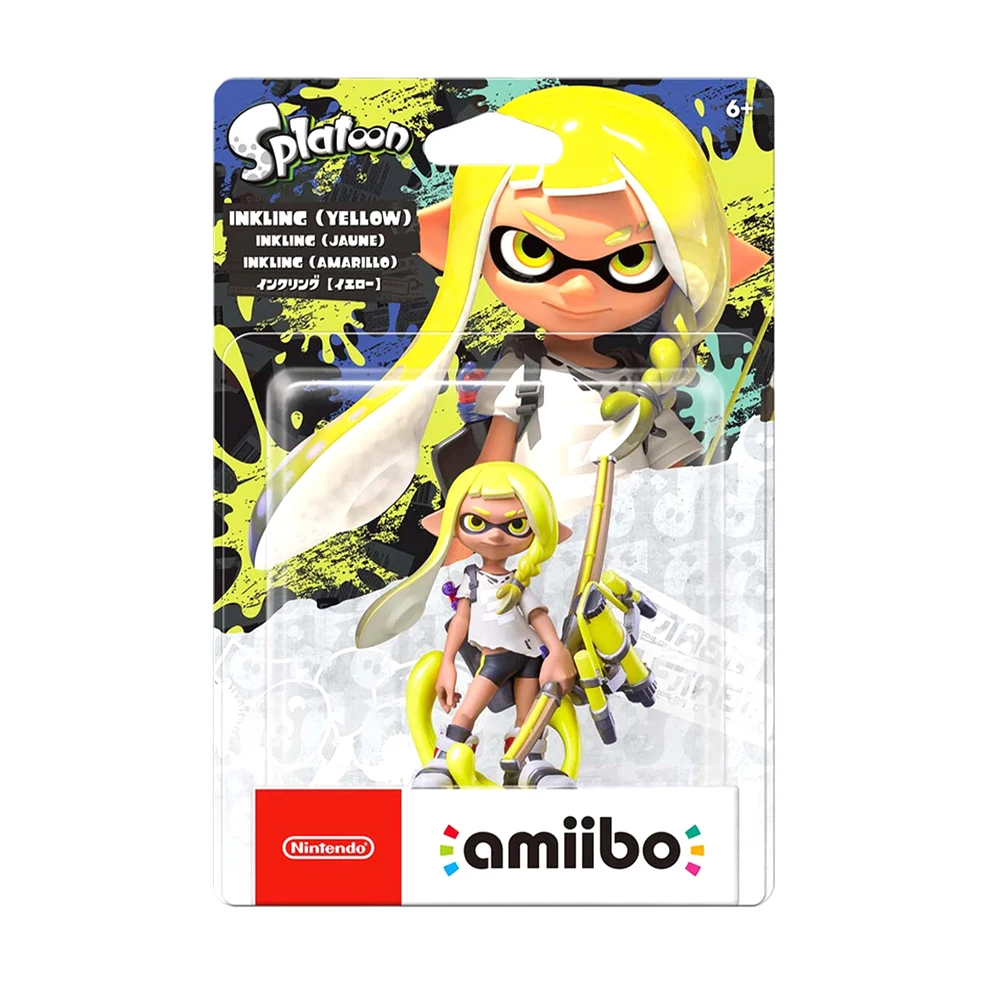 ARTSWIFT RNintendo Amiibo Splatoon Series Inkling Boy Girl Squid Octoling Smallfry Figure NFC Region Free In Stock Original
