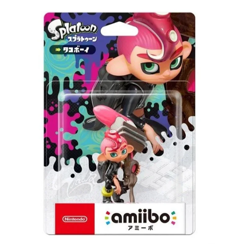 ARTSWIFT RNintendo Amiibo Splatoon Series Inkling Boy Girl Squid Octoling Smallfry Figure NFC Region Free In Stock Original