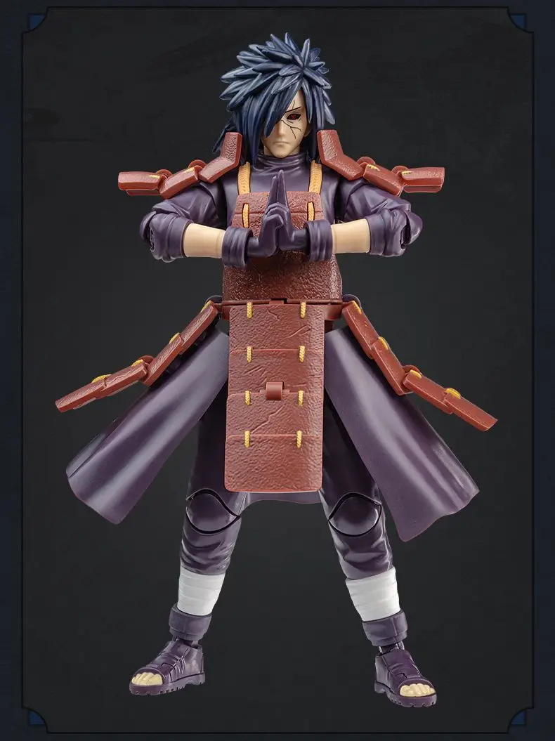 BLOKEES Naruto Uchiha Madara Metaplasia of Filth Building Block Man Beyond Edition Assembly Model Movable Robot Ornament Toy