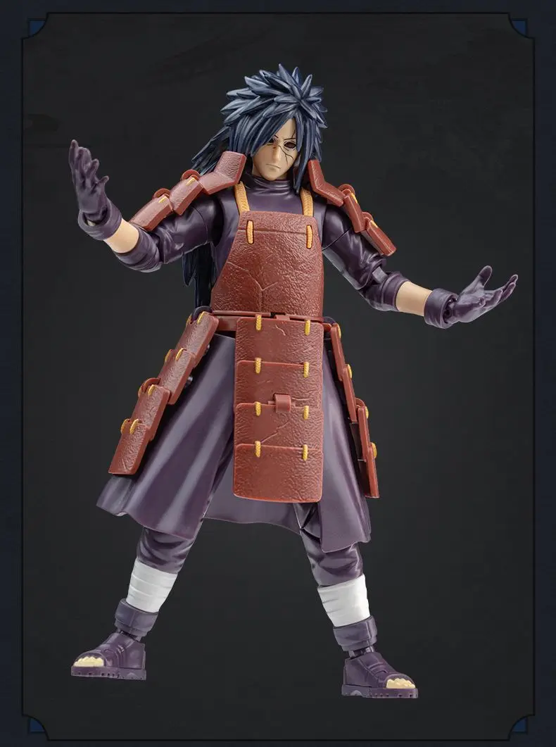 BLOKEES Naruto Uchiha Madara Metaplasia of Filth Building Block Man Beyond Edition Assembly Model Movable Robot Ornament Toy