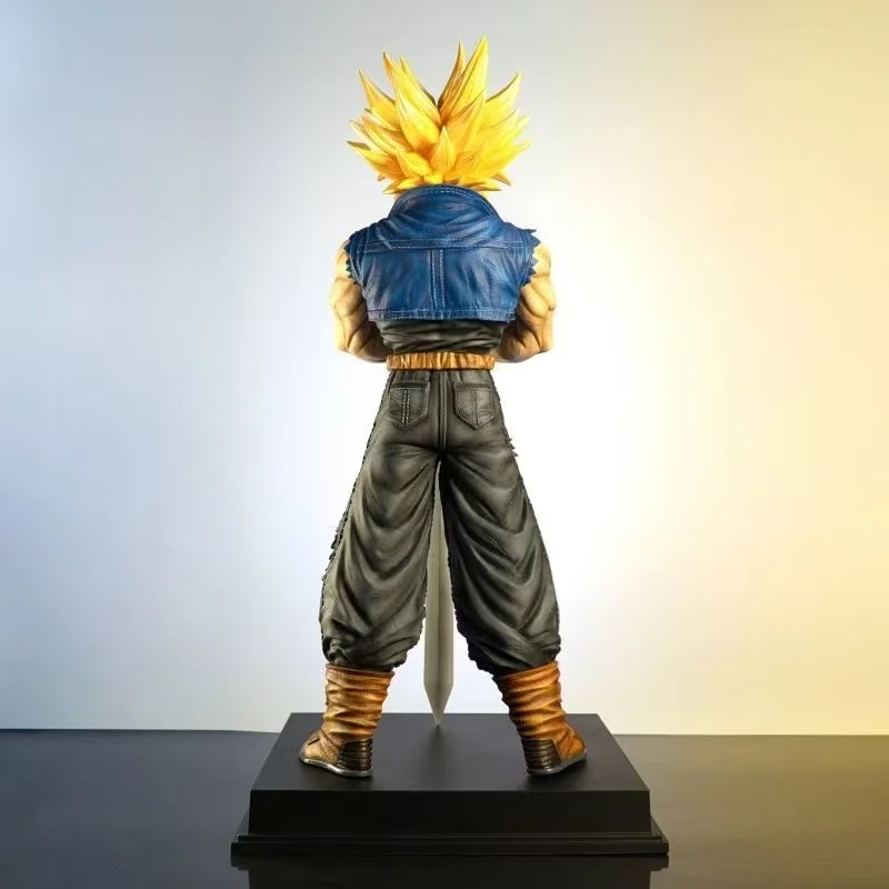 JT 53 Cm/20.87 Pouces Nouvelle Statue Dragon Ball Z Troncs Figure Futur Troncs Super Saiyan Figurines D'Action Collection Mode J