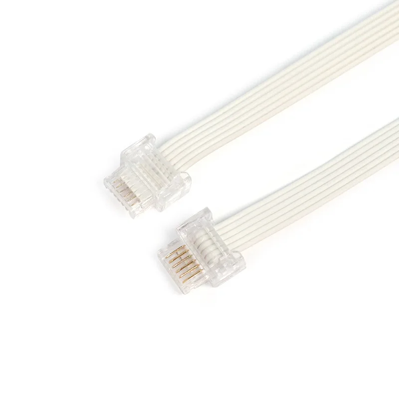Wholesale 20Pcs The Spike WEDO 2.0 Crystal Connector Cable fit for 45678 45300 Motors Sensors Classic Robotics Parts Repair Toys