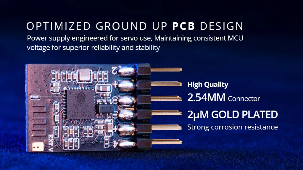 Radiomaster ER4 2.4Ghz 4CH 10mw ExpressLRS PWM Receiver For Small Aircraft Boats Cars
