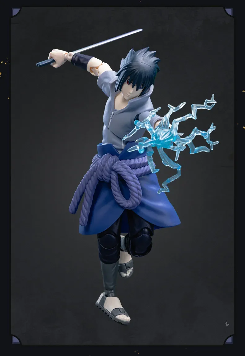 BLOKEES Original NARUTO Uchiha Madara Kyuubi Kurama Sasuke Minato Bijyudama Shippūden Bijuu Assembled Action Figure Toy Model