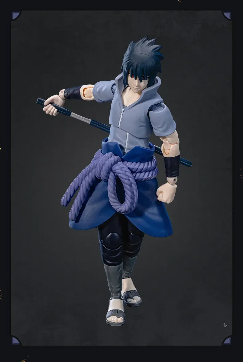 BLOKEES Original NARUTO Uchiha Madara Kyuubi Kurama Sasuke Minato Bijyudama Shippūden Bijuu Assembled Action Figure Toy Model