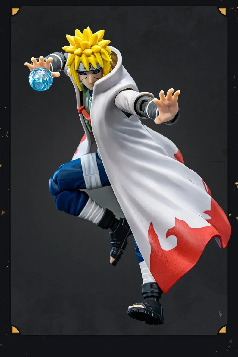 BLOKEES Original NARUTO Uchiha Madara Kyuubi Kurama Sasuke Minato Bijyudama Shippūden Bijuu Assembled Action Figure Toy Model