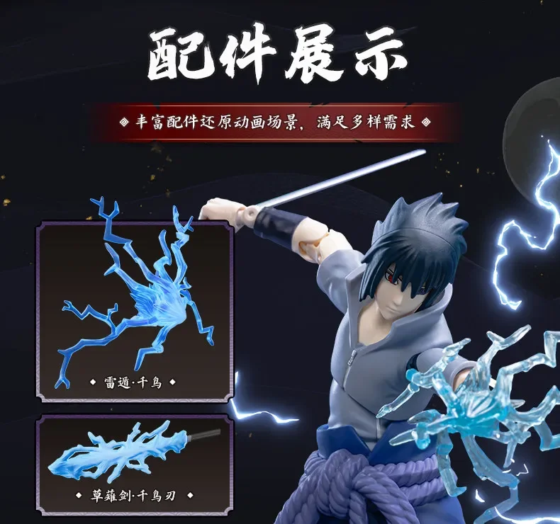 BLOKEES Original NARUTO Uchiha Madara Kyuubi Kurama Sasuke Minato Bijyudama Shippūden Bijuu Assembled Action Figure Toy Model