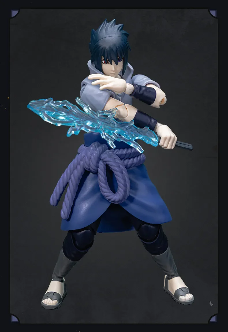 BLOKEES Original NARUTO Uchiha Madara Kyuubi Kurama Sasuke Minato Bijyudama Shippūden Bijuu Assembled Action Figure Toy Model