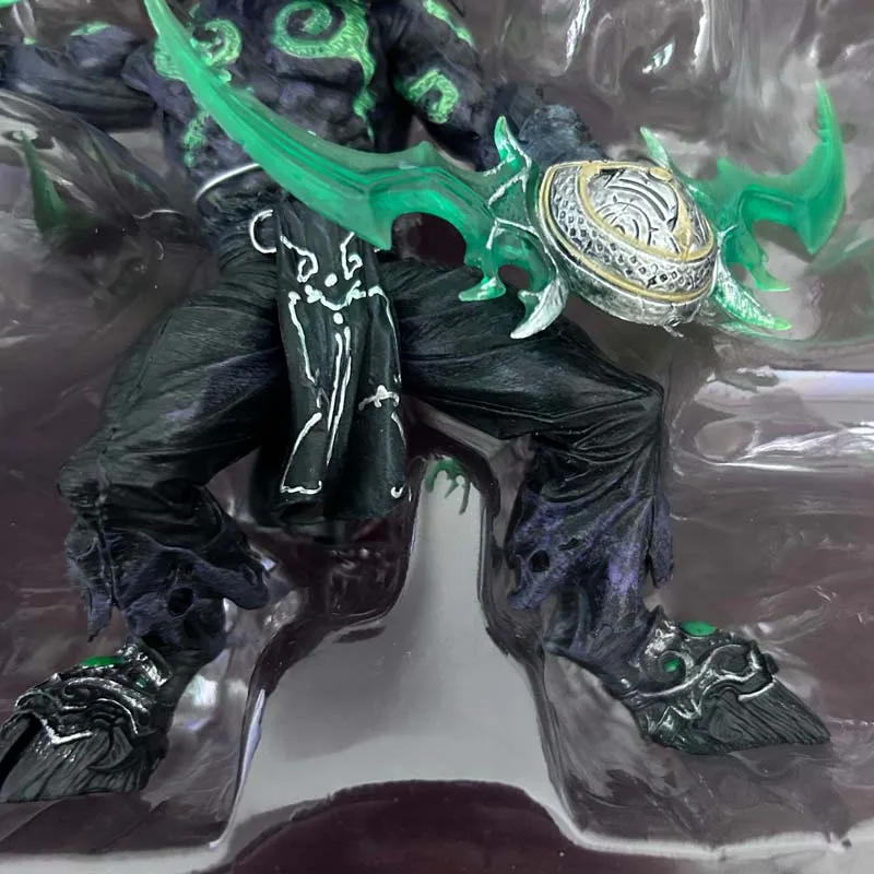 WOW Game Fall of The Lich King Arthas Menethil Demon Hunter Illidan Devil DC05 Figma Action Figure Model Toys Joint Movable Doll