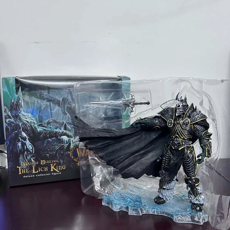 WOW Game Fall of The Lich King Arthas Menethil Demon Hunter Illidan Devil DC05 Figma Action Figure Model Toys Joint Movable Doll