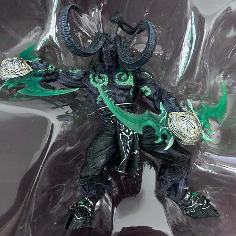 WOW Game Fall of The Lich King Arthas Menethil Demon Hunter Illidan Devil DC05 Figma Action Figure Model Toys Joint Movable Doll
