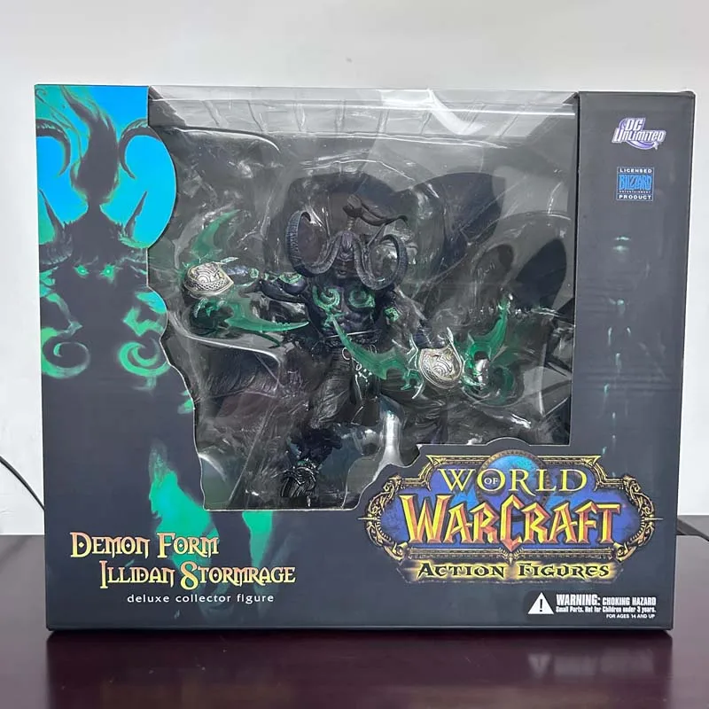 WOW Game Fall of The Lich King Arthas Menethil Demon Hunter Illidan Devil DC05 Figma Action Figure Model Toys Joint Movable Doll