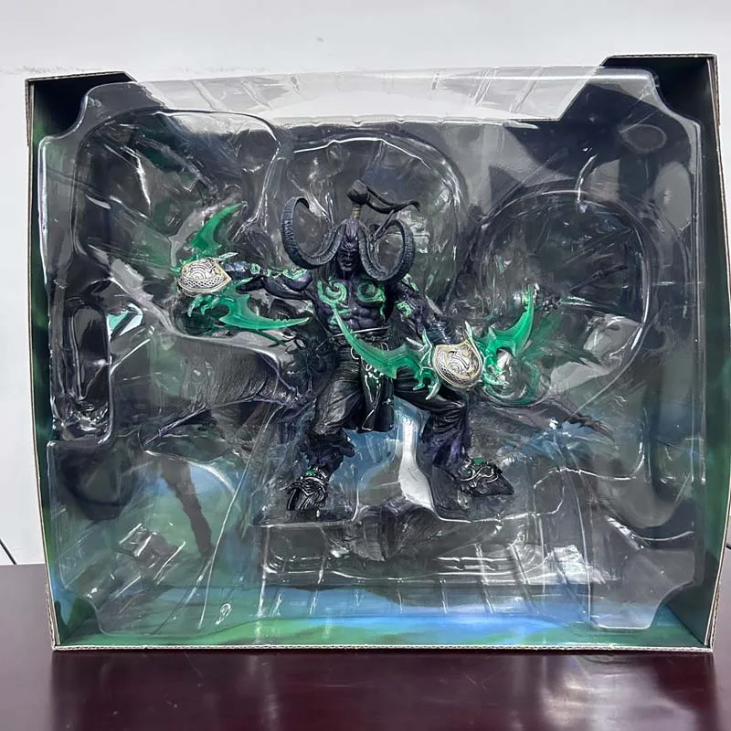 WOW Game Fall of The Lich King Arthas Menethil Demon Hunter Illidan Devil DC05 Figma Action Figure Model Toys Joint Movable Doll