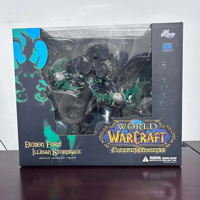 WOW Game Fall of The Lich King Arthas Menethil Demon Hunter Illidan Devil DC05 Figma Action Figure Model Toys Joint Movable Doll