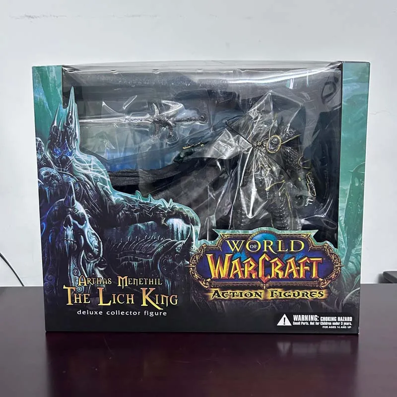 WOW Game Fall of The Lich King Arthas Menethil Demon Hunter Illidan Devil DC05 Figma Action Figure Model Toys Joint Movable Doll