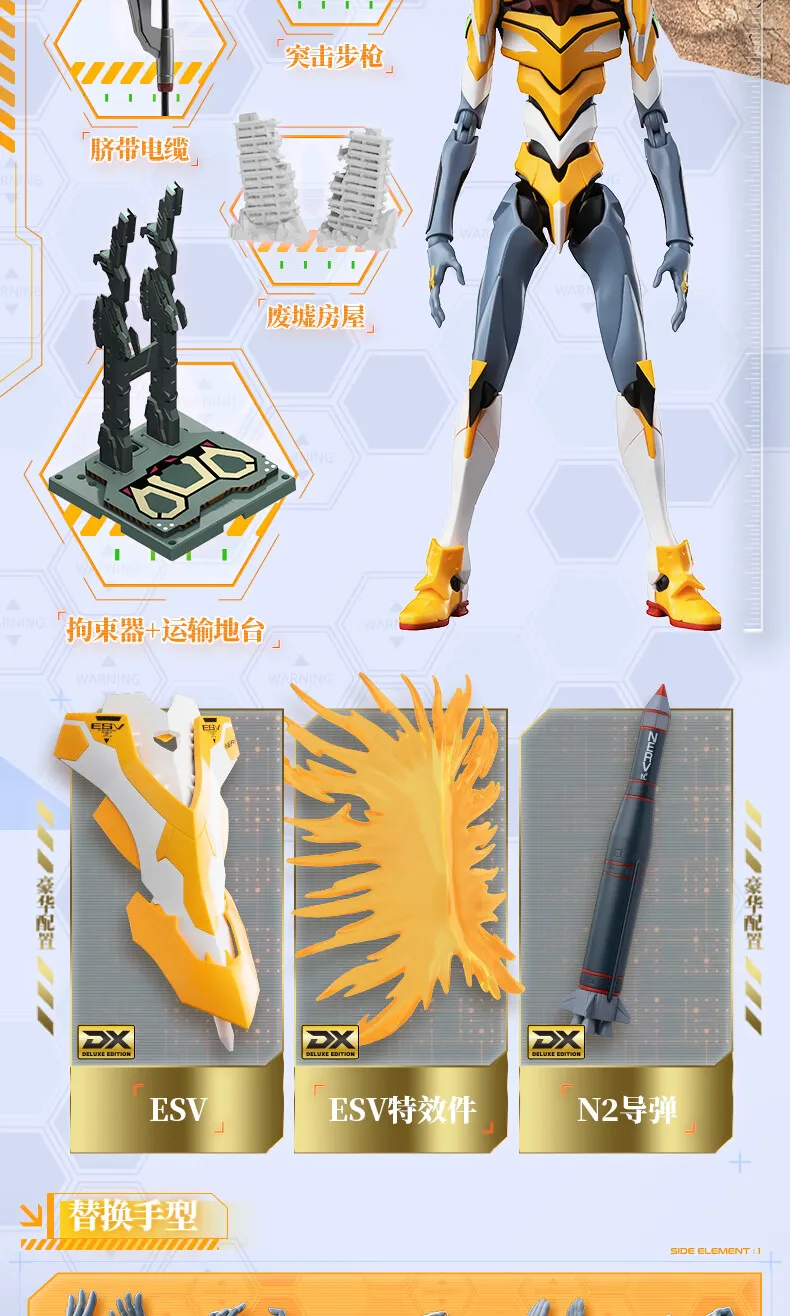 BLOKEES Original EVANGELION TYPE-00 TV 02 01 08 EVA00 NEON GENESIS EVANGELION Asuka Shinji Assembled Action Figure Anime Toys