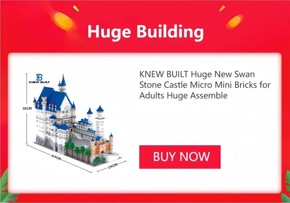 Knew Built Paris Notre-Dame Historic Micro Mini Blocks Toys - 7300+ Pieces, 48x36x24cm Large Model Kit for Adults & Collectors