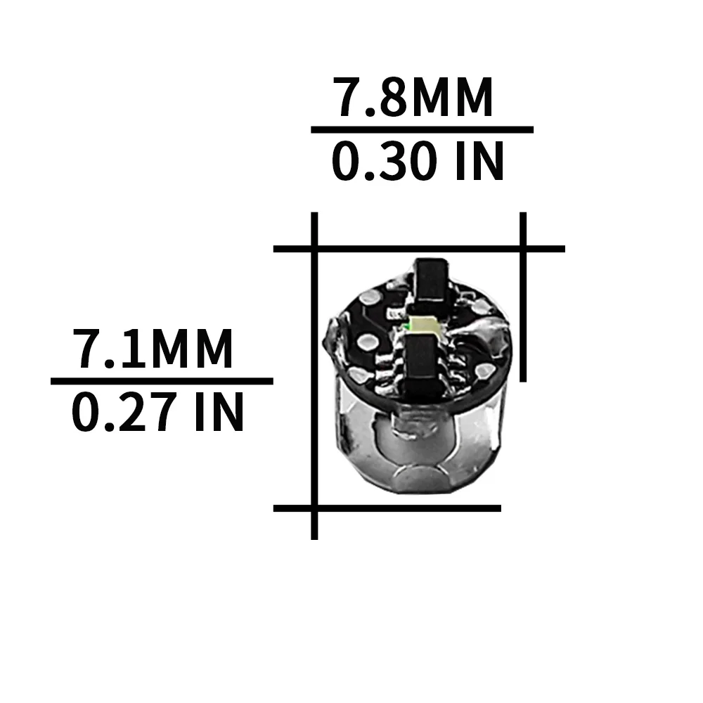 Wholesale 20pcs Super Mini Magnetic Wireless Led Lamp 7.8mm*7.1mm Toys DIY Model Making General Model Plus Light with Batteries