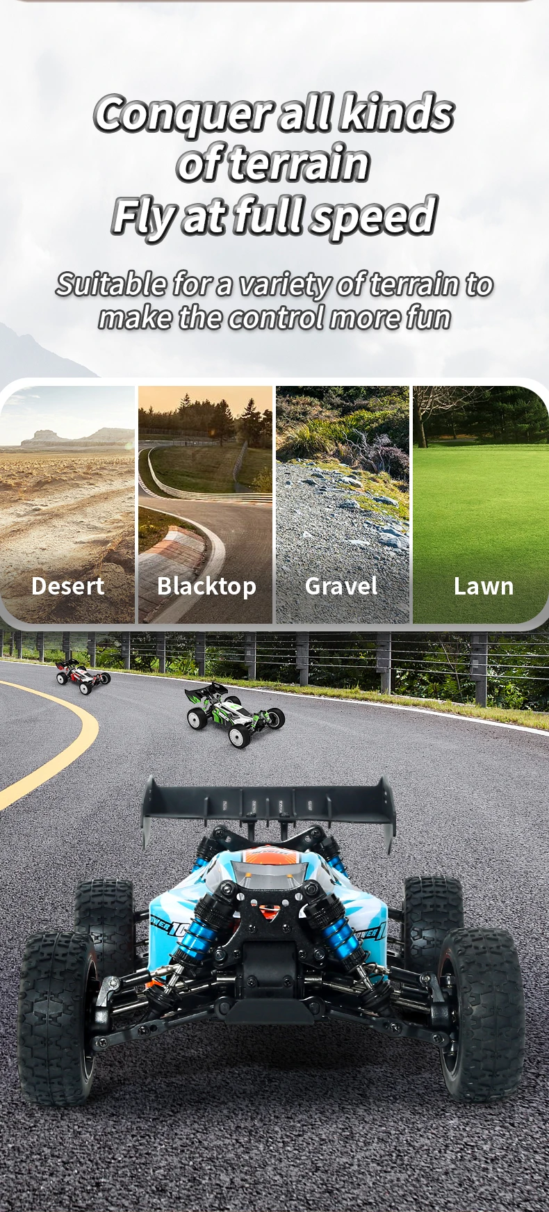 Professional 95KM/H 4WD RC Cars 3S Racing Car 1/14 Brushless High Speed Competitive Drift Remote Control Toys VS Wltoys 144010