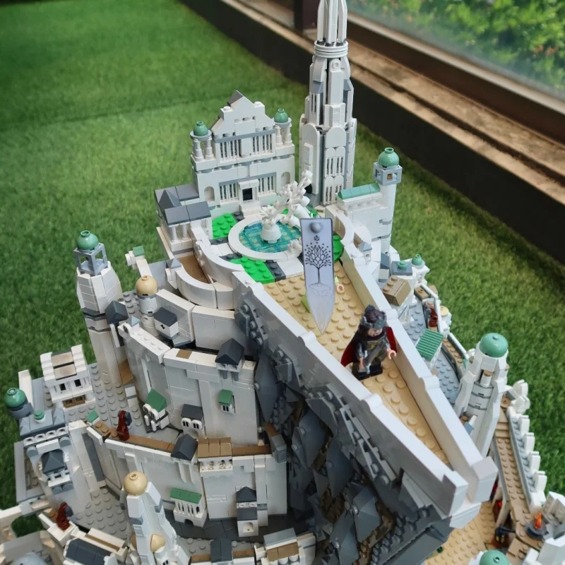 In Stock Assembly Cheapest Model The City Capital Toys 8278pcs for Adults Minas Tirith 2026 Gifts Building Blocks A