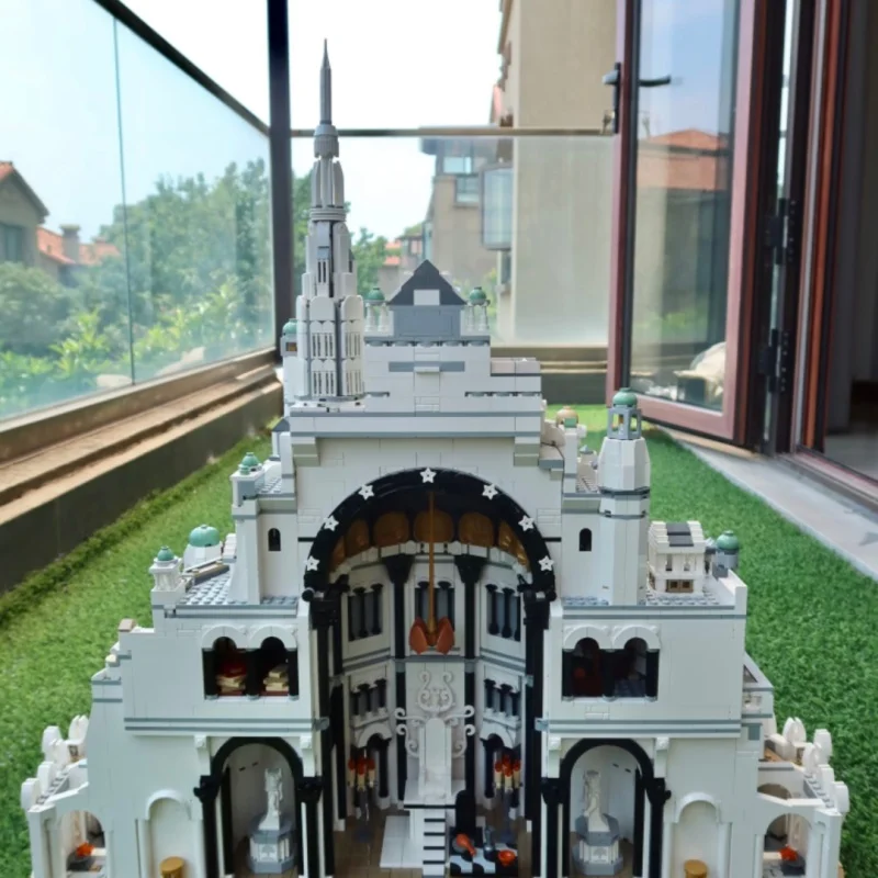 In Stock Assembly Cheapest Model The City Capital Toys 8278pcs for Adults Minas Tirith 2026 Gifts Building Blocks A