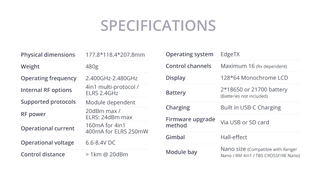 Radiomaster MT12 ExpressLRS 4in1 Multi-protocol Surface Radio Controller For RC Car Boat