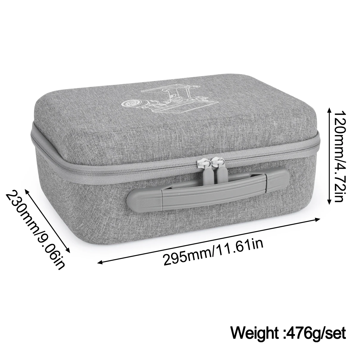 RC Transmitter Tool Storage Handbag Controller Carrying Bag for Noble NB4 Remote Control Upgrade Part