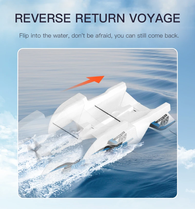 KF603 RC Plane Boat 2.4G 3CH Sea And Air RC Glider EPP Foam Water Land Flying Airplane Toys Gift For Boys