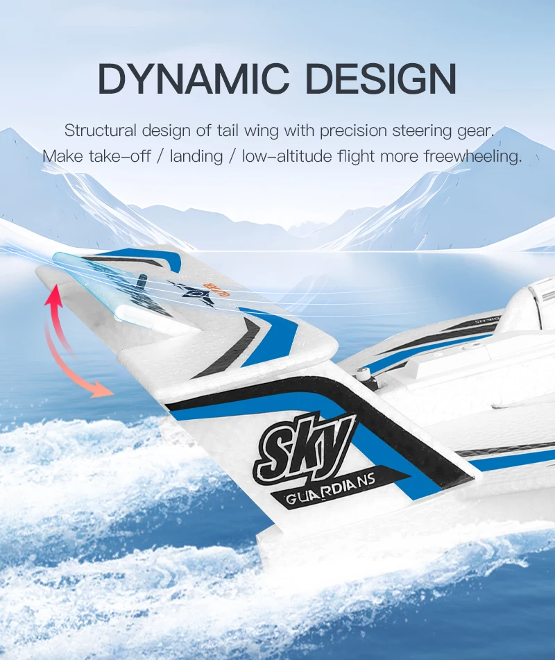 KF603 RC Plane Boat 2.4G 3CH Sea And Air RC Glider EPP Foam Water Land Flying Airplane Toys Gift For Boys