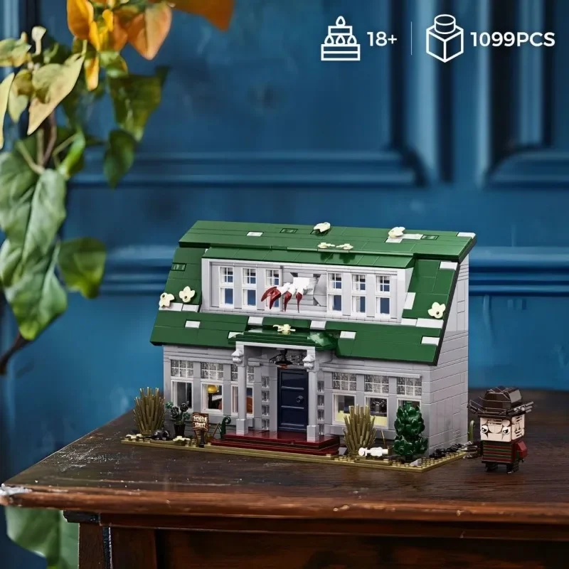 Freddy's House Villa Architecture Building Blocks Toy MOC Simulated Cottage Model Bricks Toys Home Decor Boys Festival Gifts