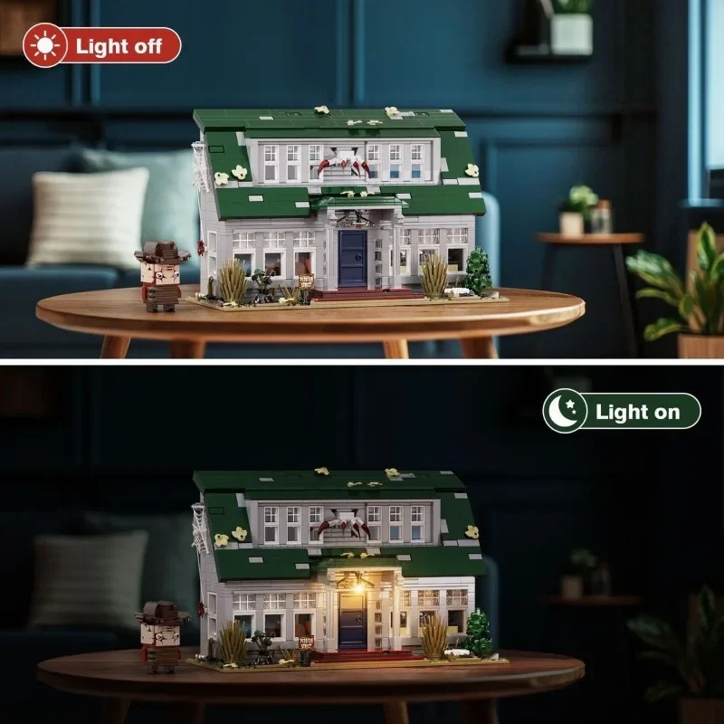 Freddy's House Villa Architecture Building Blocks Toy MOC Simulated Cottage Model Bricks Toys Home Decor Boys Festival Gifts