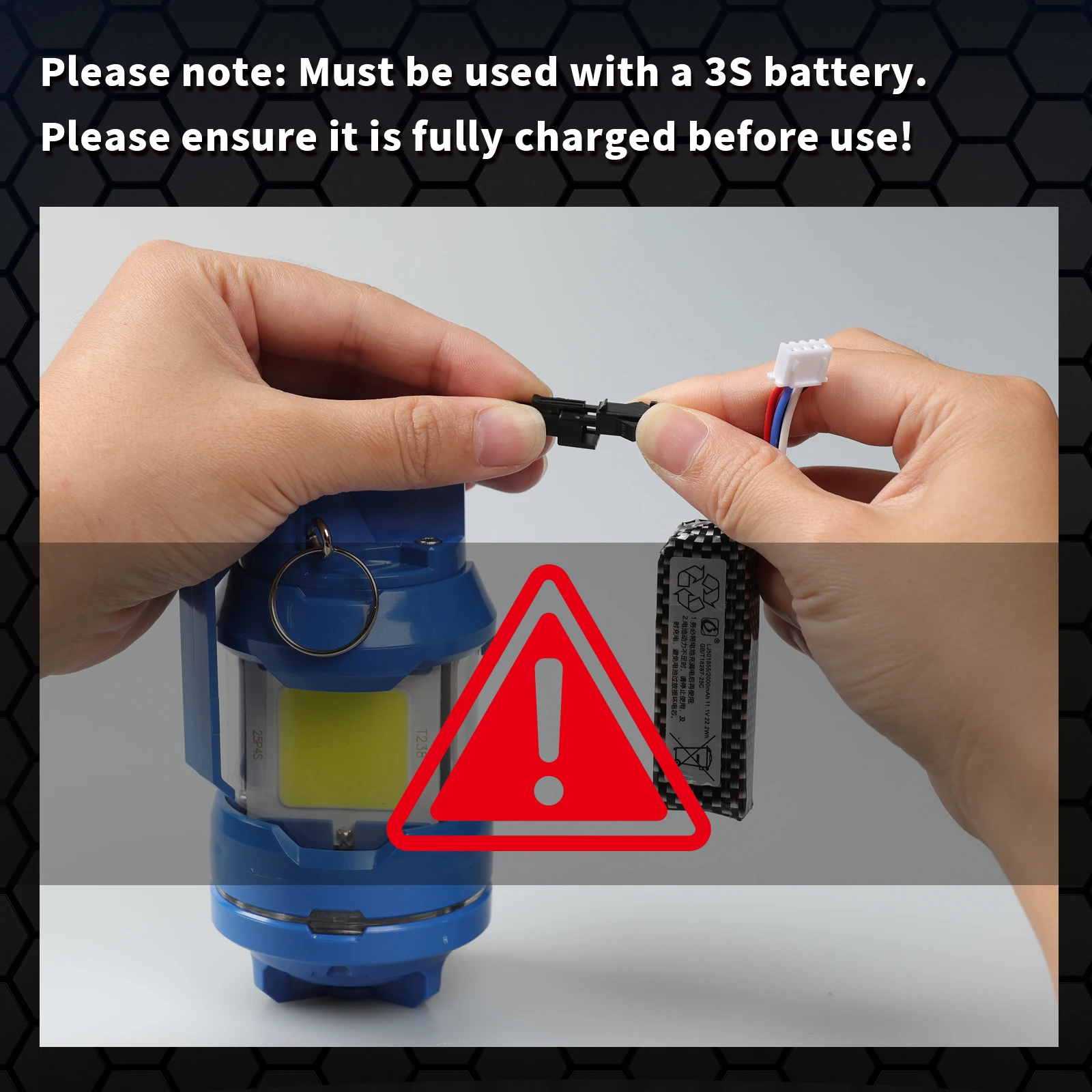 T238 Flash Unit Equipped With 11.1V Battery